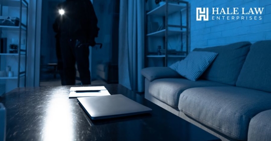 man inside a dark apartment